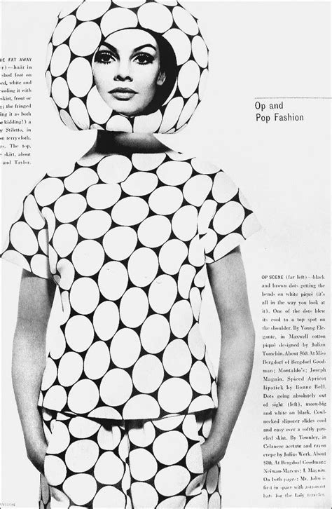 37 Best Op Art 60s Images On Pinterest Vintage Fashion Fashion