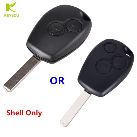 KEYECU Replacement 2 3 Buttons Remote Key Shell Fob For Renault Scenic