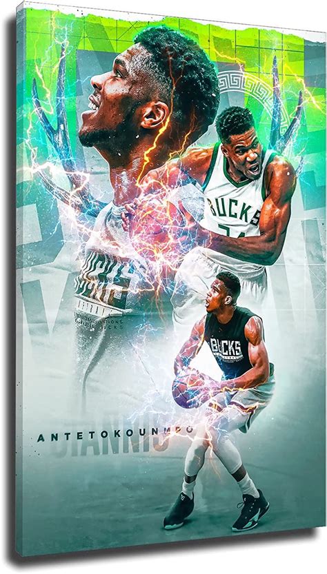 Amazon Giannis Antetokounmpo Poster Basketball Posters Print