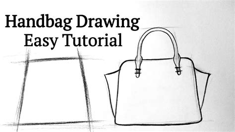 How To Draw A Handbag Design Step By Step Easy Sketching Handbags