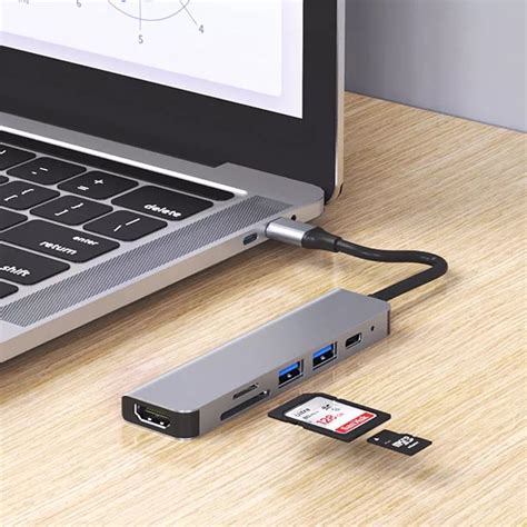 Ripley Hub Adaptador Usb C En Con Hdmi K Sd Y Pd