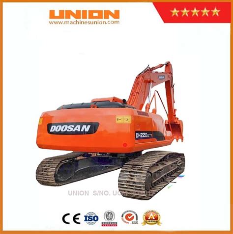 Used Original Doosan Dh220 Excavator In Good Working Conditiondoosan