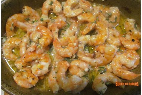 Recette De Crevettes Au Beurre De Sauge Ail Et Citron