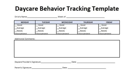 Editable Behavior Tracking Template, Behavior Tracking Template, Weekly Behavior Tracking ...