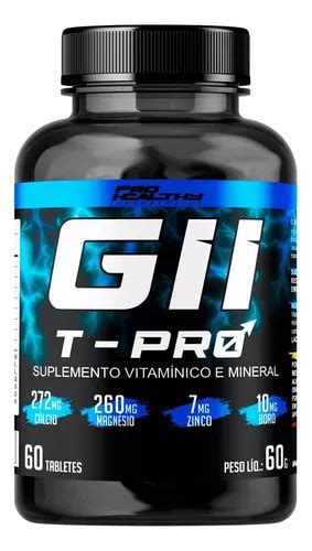 Pré Hormonal Gh Testo Pro 60 Tabletes Pro Healthy Sabor Sem Sabor