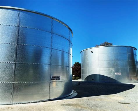 Steel Bolted Tanks | Above ground liquid storage | KlipTank