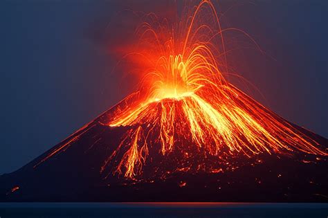 The eruption of Mount Krakatau The Very Powerful - berfose