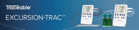 Traceable® Digital Data Logging Excursion Trac™ Thermometers