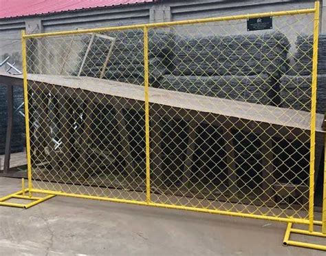 Chain Link Fence Temporary Construction Fence PVC Temporary Fence