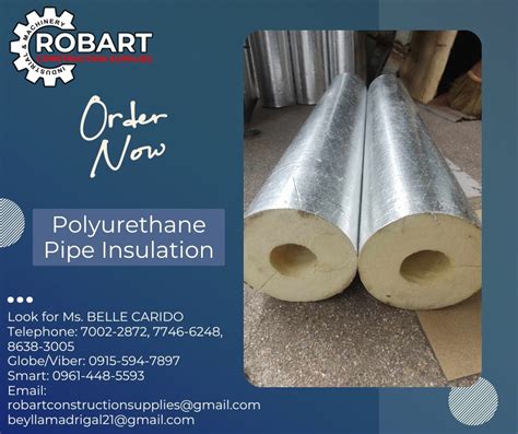 Polyurethane Pipe Insulation Commercial And Industrial Construction