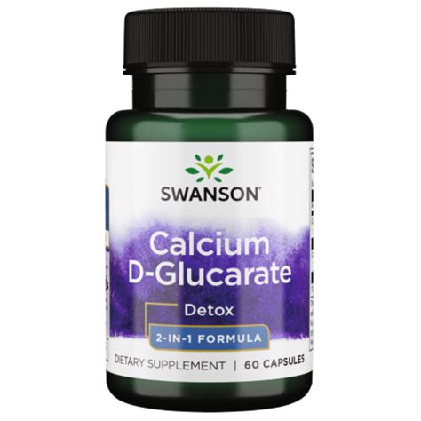 Swanson Calcium D Glucarate 60 Capsules 60 Caps Kroger