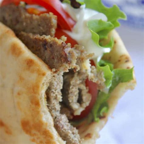 Homemade Greek Gyros With Tzatziki Sauce Recipe Christina S Cucina