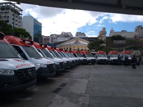 Jornal Correio N Mero De Ambul Ncias Do Samu Sobe Para Em Salvador