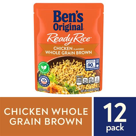 Snapklik BENS ORIGINAL Ready Rice Chicken Flavored Whole Grain