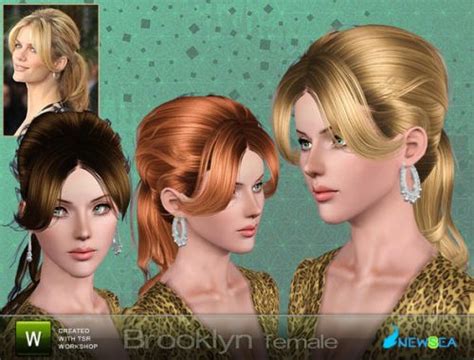 Newsea`s J188 Lavender Hairstyle Retextured The Sims 3 Catalog