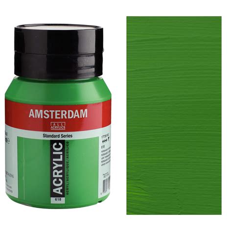 Departments Amsterdam Acrylics Standard Series 500ml Permanent Green