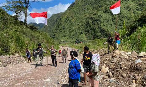 500 Bendera Merah Putih Dikibarkan Di Banti Hingga Opitawak Jelang