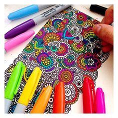 Images About Dany Hoyos Art On Pinterest Zentangle Mandalas