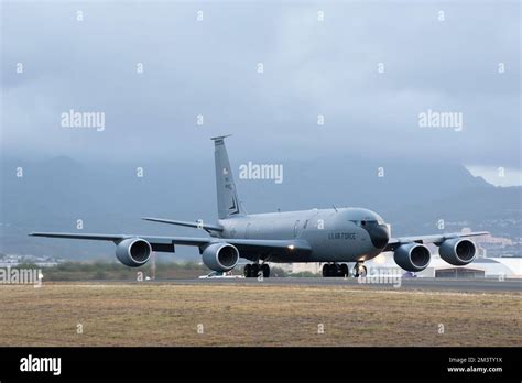 A U S Air Force KC 135 Stratotanker From The 127th Air Refueling