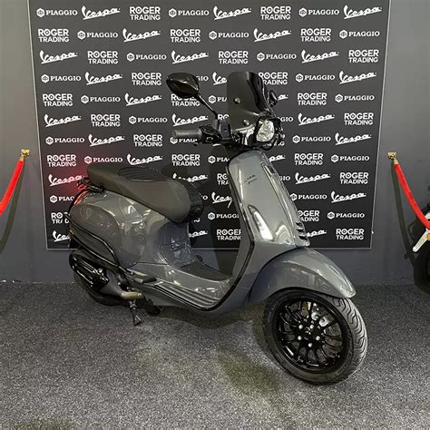 Vespa Sprint T V Euro Geel Kenteken Nano Grey Full Options