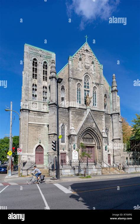 Canada Quebec Province Montreal Religious Heritage Sacred Heart Of