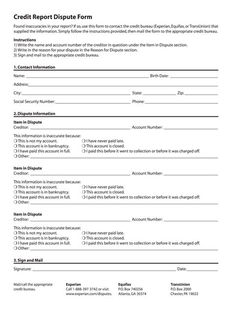 Credit Letter Dispute Template Fill Out Sign Online Dochub