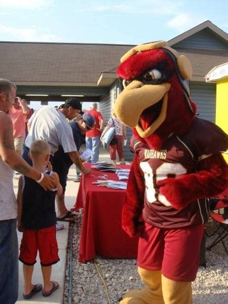 Ulm University Of Louisiana At Monroe Warhawks Costumed Mascot Ace