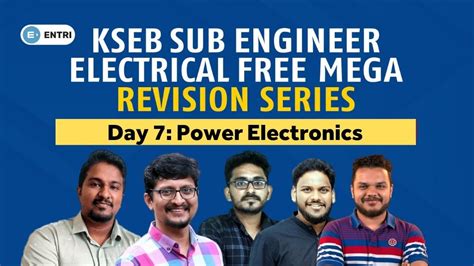 KSEB Sub Engineer Electrical FREE MEGA REVISION SERIES Day 7 YouTube