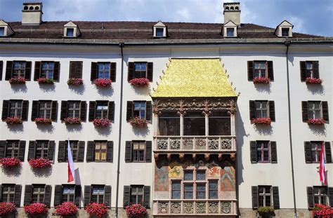 The Famous Golden Roof Old Town Innsbruck The Goldenes Flickr