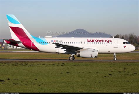 OE LYX Eurowings Europe Airbus A319 132 Photo By Roland Winkler ID