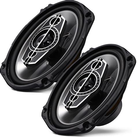 Suacopzar X Way Car Coaxial Audio Speakers Pair W Peak