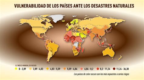 Mapa ¿está Su País En La Lista De Más Peligrosos En Términos De