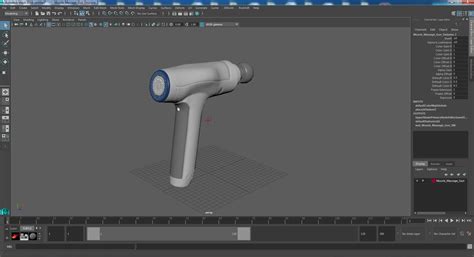 Muscle Massage Gun 3d Model 15 3ds Blend C4d Fbx Max Ma Lxo Obj Free3d