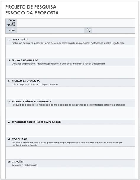 Modelos gratuitos de esboços de projetos Smartsheet