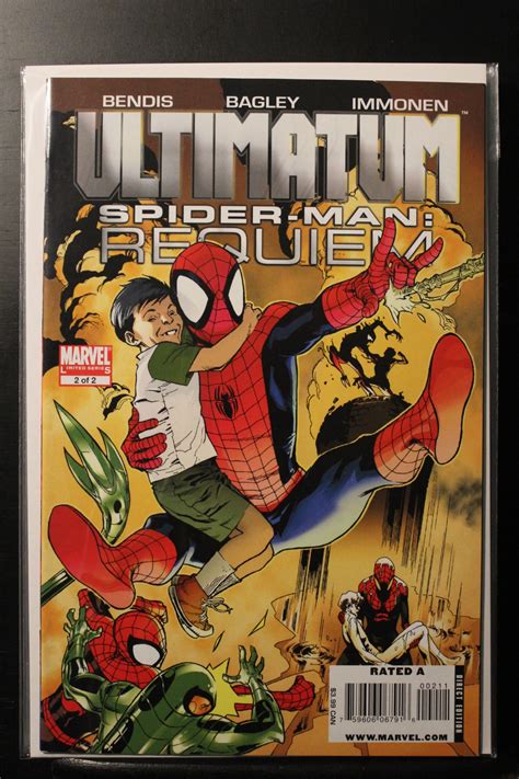 Ultimatum Spider Man Requiem Comic Books Modern Age