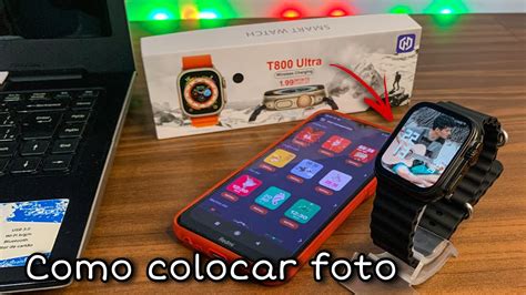 Como colocar foto na tela do T800 ULTRA CONFIGURAÇÃO COMPLETA YouTube