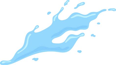 Cartoon Water Splash Pngs For Free Download