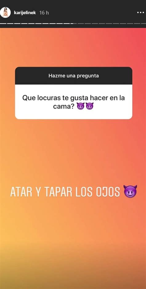 El cuestionario súper hot en el que Karina Jelinek respondió todo todo Diario de Cuyo