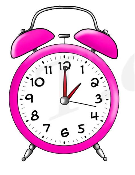 Alarm Clock Clipart, Alarm Clock Clip Art, Scrapbooking, Party ...