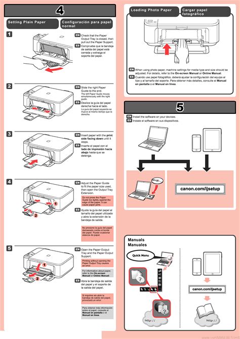 Canon Pixma Mg3520 Quick Start Guide