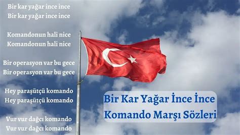 Bir Kar Yağar İnce İnce Marşı Sözleri Teknobird