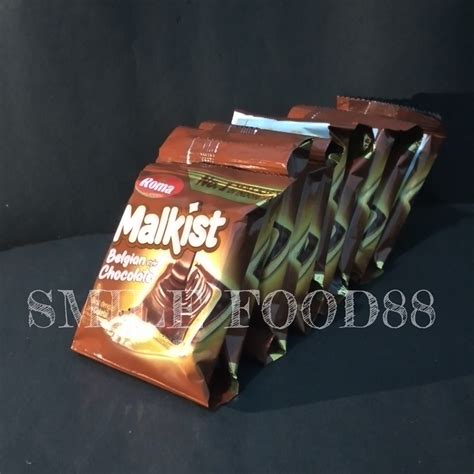 Jual Roma Malkist Belgian Chocolate Isi Pcs Biskuit Coklat Shopee