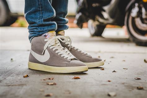 Nike Blazer Mid Medium Grey On Feet Sneaker Review