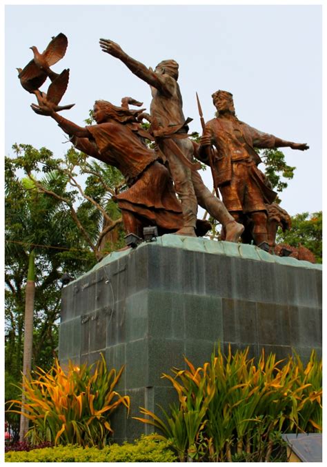 Davao City Monument Of Peace And Unity And The Legislative Building