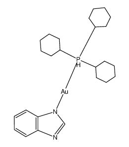 H Benzo D Imidazol Il Triciclohexil Fosfanil Oro Cas