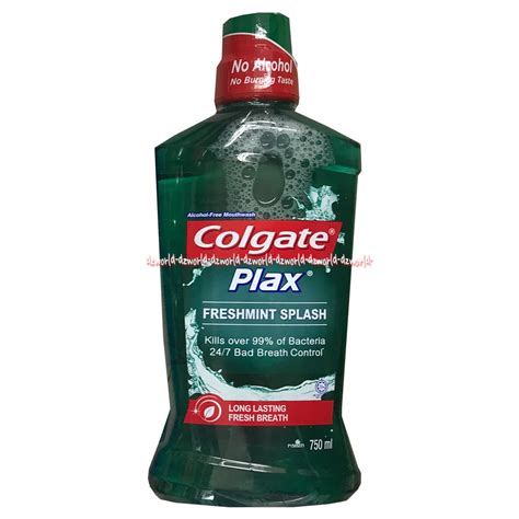 Jual Colgate Plax 750ml Freshmint Splash Mouthwash Obat Kumur Kumur