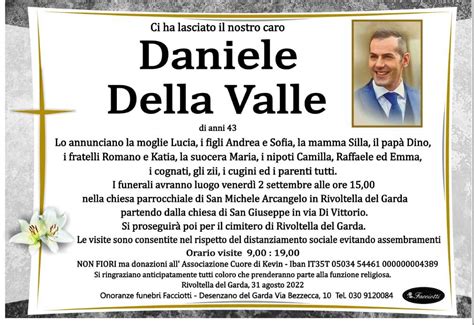 Daniele Della Valle Onoranze Funebri Facciotti