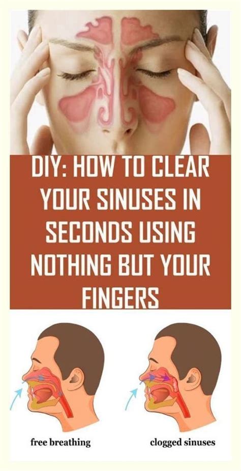 How To Clear Your Sinuses In Seconds Using Nothing But Your Fingers