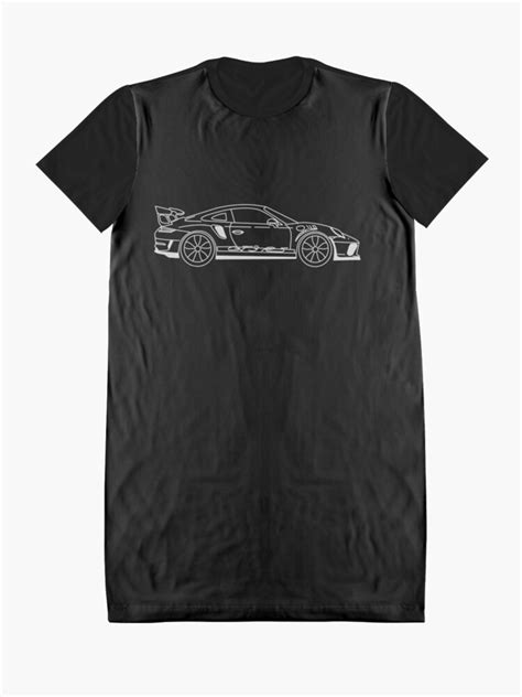 Porsche GT3 RS Graphic T Shirt Dress For Sale By Aurealis Redbubble