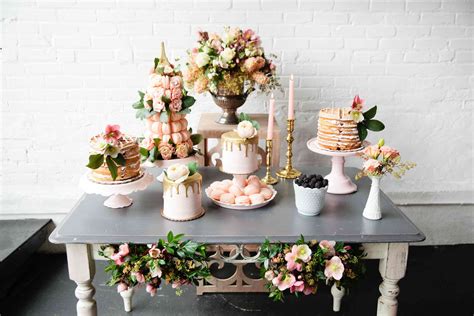 Dessert Table Ideas 40 Unique Wedding Dessert Table Setups